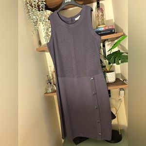 St. John Navy Shift Dress
